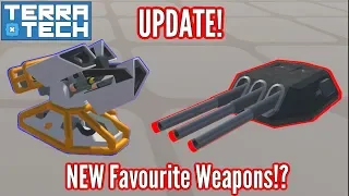 Terratech | NEW Cannon & Missile Launcher | Favourite Weapons!!