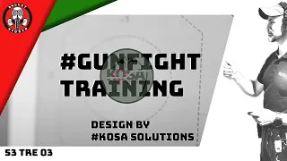 S3 TRE 03 - Design by #KosaSolutions #gunfight training in garage !!