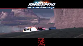 Need for Speed: Hot Pursuit 2 - Viper vs. Corvette - Desert Heat - 4 Laps