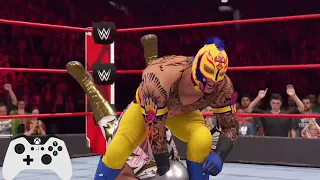 WWE 2K22 Showcase Rey Mysterio vs Matlik