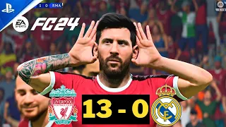 EA SPORTS FC 24  LIVERPOOL VS REAL MADRID  UCL FINAL  PS5 GAMEPLAY