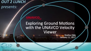 Out2Lunch: Exploring Ground Motions - UNAVCO Velocity Viewer