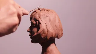 How to hollow out a complex water clay sculpture for firing