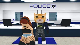 Stronk Cat Arrested Jenna - CIA Movie 1 (Brookhaven 🏡RP)