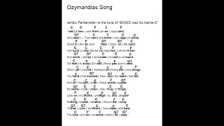 The Ozymandias Song