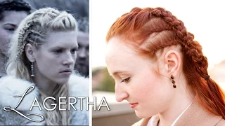 Vikings Hair Tutorial - Lagertha as Earl