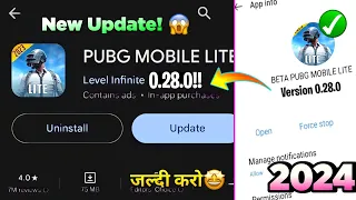 😱Pubg Lite New 0.28.0 Update 2024 | Pubg Mobile Lite 0.28.0 Beta😳 Update 2024 🔥