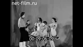 1979г. ПТУ №9. Ансамбль танца. Йошкар-Ола