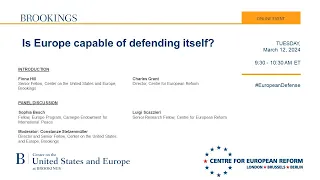Is Europe capable of defending itself?