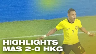 Highlights: Malaysia 2-0 Hong Kong | 28 Mac 2023