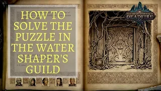 Water Shaper's Guild Puzzle Solution + Dragon Fight - Pillars Of Eternity 2: Deadfire