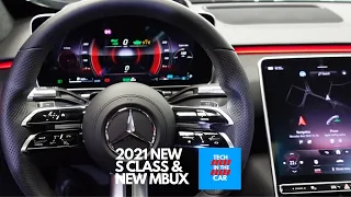 2021 MERCEDES S CLASS NEW INTERIOR & NEW MBUX 3D AR