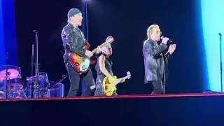 U2 -  ON THE RAIL! / Mysterious Ways / @ the Sphere, Las Vegas - 01/31/2024