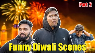 Funny Diwali Scenes Part 2 | Hyderabadi Comedy | Warangal Diaries