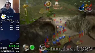 200 Pikmin Challenge Mode Speedrun In 30:37  [GC WR]