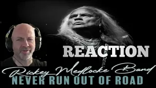 Rickey Medlocke Band - Never run out of road REACTION