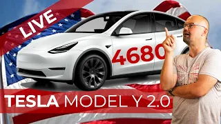 TESLA MODEL Y 2.0 STRUCTURAL PACK A 4680 | LIVE