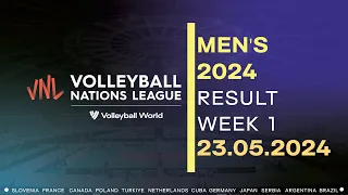 2024 FIVB Men's Volleyball Nations League | Result - 23.05.2024