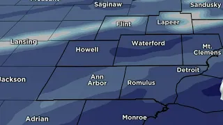 Metro Detroit weather forecast Jan. 23, 2023 -- Noon Update