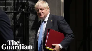 Boris Johnson delivers final speech as prime minister – watch live