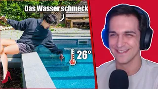 Massive Fortschritte am POOL (oder extreme Rückschritte?) - feat. Melina | Reaction auf Julien Bam