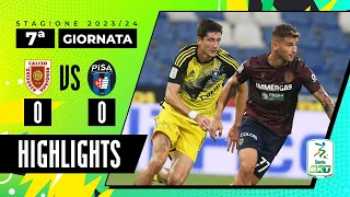 Reggiana vs Pisa 0-0 | Un punto a testa tra Reggiana e Pisa | HIGHLIGHTS SERIE BKT 2023 - 2024