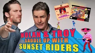Nolan and Troy Saddle up with Sunset Riders