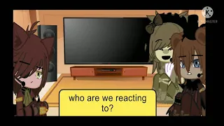 Fnaf 1 react to "Bonnie song"|| gacha club