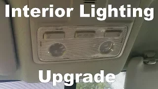 2013 - 2018 Toyota Rav4 Interior Lights Upgrade