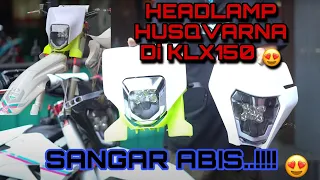 KLX 150 DABLIN PASANG HEADLAMP HUSQVARNA KTM