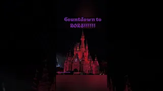 Walt Disney World countdown to 2023! #shorts #disneyworld #happynewyear