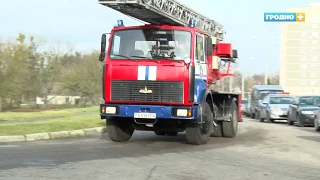 В войсковой части в Гродно в гараже был пожар – сгорели три танка, пострадавших нет