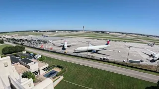 Aircraft Spotting in Atlanta (ATL) | Check Out The View From My Room | June 7, 2024