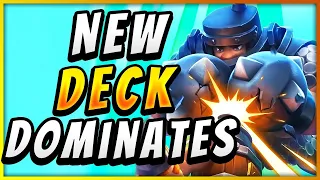 IMPOSSIBLE TO DEFEND! OVERPOWERED MEGA KNIGHT SPARKY DECK  — Clash Royale