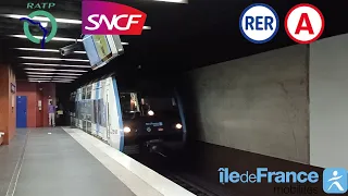 RER A - Passage d'un UM MI2N en test à Gare de Lyon