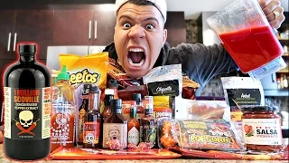 SPICIEST DRINK IN THE WORLD CHALLENGE! (EXTREMELY DANGEROUS)