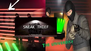 BEATING THE HARDEST MAP IN SNEAK THIEF! - Sneak thief the university gameplay