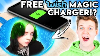 Can You Guess The Price Of These FREE WISH PRODUCTS!? (GAME)