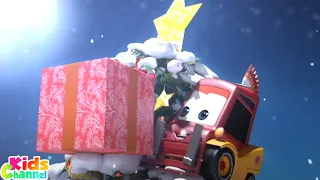 Monster Truck Dan - Christmas Night | Christmas Videos | Street Vehicles for Children - Kids Channel