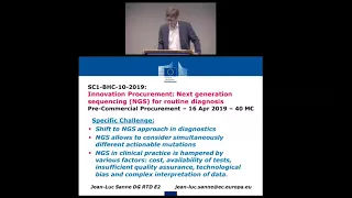 Next-generation sequencing for routine diagnosis - Topic SC1-BHC-10-2019