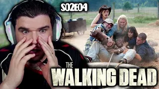 CRAZY EPISODE! FIRST TIME WATCHING The Walking Dead Season 2 Episode 4 TV Series Reaction