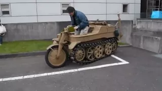 Kettenkrad/ケッテンクラートの車庫入れ