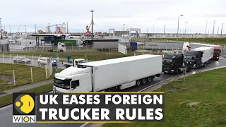 UK decides to ease its foreign trucker rules in an attempt to tackle supply chain crisis | WION