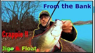 Crappie Fishing February How to Catch from the Bank