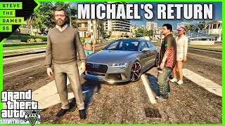GTA 5 Real Life Mod Michael #17| Clifford Attacks| GTA 5 Real Life Mod| 4K