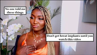 Don't Get Breast Implants Until You Watch This| Breast Augmentation| Story Time| Boob Job