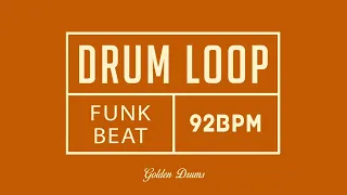 Funk Drum Loop 92 BPM