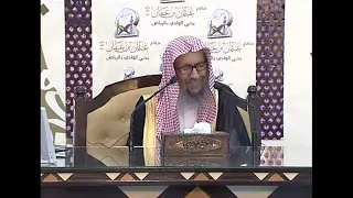 ردة فعل الشيخ صالح اللحيدان رحمه الله عندما سمع صوت الرعد⚡️ أثناء إلقاء درسه بالرياض