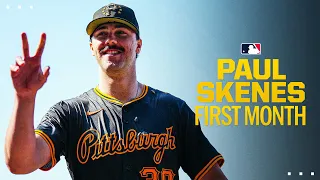 Paul Skenes' ELECTRIFYING first month in the Majors!