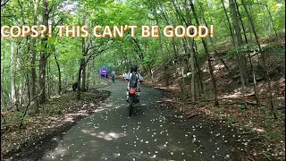 COPS AT Ashland, Mt. Carmel, Locust Gap Famous Reading Outdoors Trails!